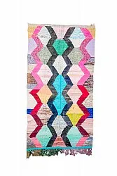 Alfombra Marroquí Bereber Boucherouite 140 x 260 cm