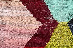 Alfombra Marroquí Bereber Boucherouite 140 x 260 cm