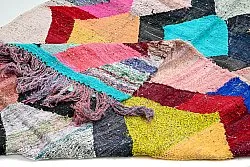 Alfombra Marroquí Bereber Boucherouite 140 x 260 cm