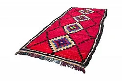 Alfombra Marroquí Bereber Boucherouite 310 x 145 cm