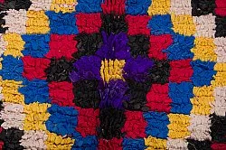 Alfombra Marroquí Bereber Boucherouite 310 x 145 cm