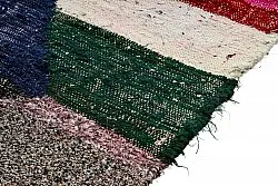 Alfombra Marroquí Bereber Boucherouite 135 x 240 cm
