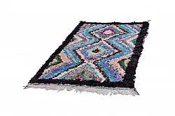 Alfombra Marroquí Bereber Boucherouite 195 x 120 cm