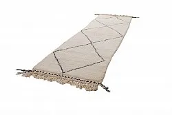 Alfombra Kilim Marroquí Bereber Beni Ourain 240 x 90 cm