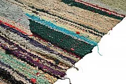 Alfombra Marroquí Bereber Boucherouite 120 x 245 cm