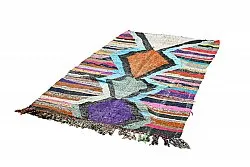 Alfombra Marroquí Bereber Boucherouite 135 x 235 cm