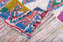 Alfombra Marroquí Bereber Boucherouite 225 x 115 cm