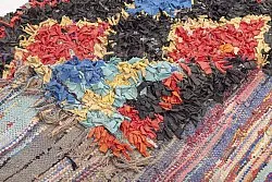 Alfombra Marroquí Bereber Boucherouite 260 x 125 cm