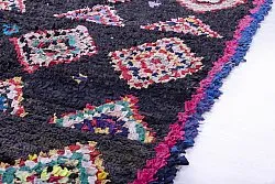 Alfombra Marroquí Bereber Boucherouite 245 x 115 cm