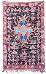Alfombra Marroquí Bereber Boucherouite 210 x 125 cm