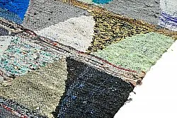 Alfombra Marroquí Bereber Boucherouite 125 x 230 cm