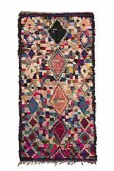 Alfombra Marroquí Bereber Boucherouite 290 x 145 cm
