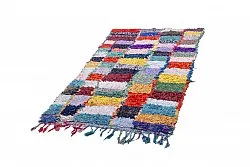 Alfombra Marroquí Bereber Boucherouite 250 x 120 cm