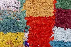Alfombra Marroquí Bereber Boucherouite 250 x 120 cm