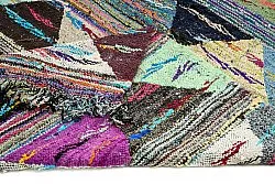 Alfombra Marroquí Bereber Boucherouite 135 x 235 cm