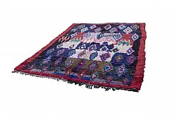 Alfombra Marroquí Berber Boucherouite 190 x 160 cm