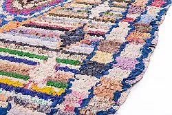 Alfombra Marroquí Bereber Boucherouite 225 x 140 cm