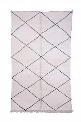 Alfombra Kilim Marroquí Bereber Beni Ourain 315 x 195 cm
