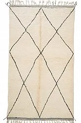 Alfombra Kilim Marroquí Bereber Beni Ourain 155 x 270 cm