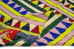 Alfombra Marroquí Bereber Boucherouite 170 x 255 cm