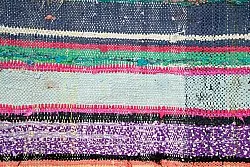 Alfombra Marroquí Bereber Boucherouite 135 x 240 cm