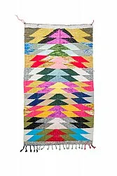 Alfombra Marroquí Bereber Boucherouite 155 x 255 cm