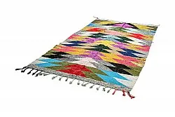 Alfombra Marroquí Bereber Boucherouite 155 x 255 cm