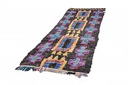 Alfombra Marroquí Bereber Boucherouite 310 x 115 cm