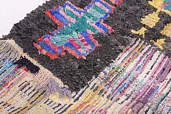 Alfombra Marroquí Bereber Boucherouite 310 x 115 cm