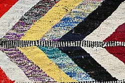 Alfombra Marroquí Bereber Boucherouite 150 x 320 cm