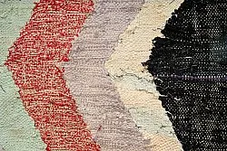 Alfombra Marroquí Bereber Boucherouite 130 x 260 cm