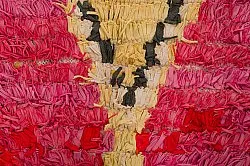 Alfombra Marroquí Bereber Boucherouite 390 x 150 cm