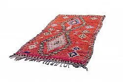 Alfombra Marroquí Bereber Boucherouite 250 x 130 cm