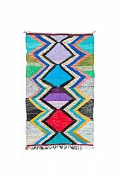 Alfombra Marroquí Bereber Boucherouite 140 x 235 cm