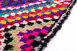 Alfombra Marroquí Bereber Boucherouite 225 x 125 cm