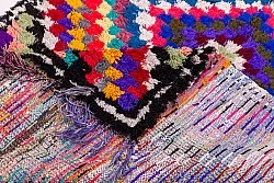Alfombra Marroquí Bereber Boucherouite 225 x 125 cm