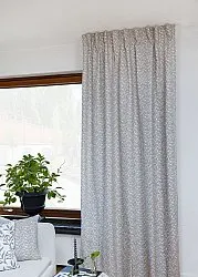 Cortinas - Cortina de algodón Lilja (azul)