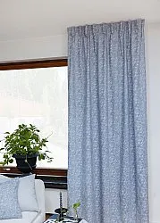 Cortinas - Cortina de algodón Merja (azul)