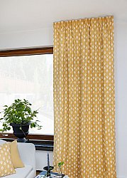 Cortinas - Cortina de algodón Sari (amarillo)