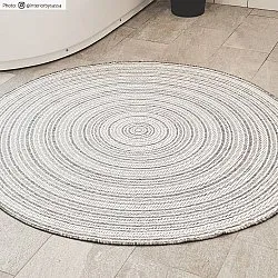 Alfombras redondeadas- Brussels Weave (gris)