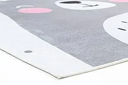 Alfombra infantil - Happy Bear (blanco)