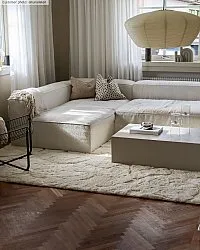 Alfombras de pelo largo - Ada (offwhite)