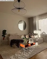 Alfombras de pelo largo - Monti (offwhite)