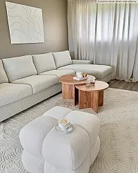 Alfombras de pelo largo - Amora (offwhite)