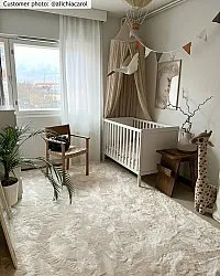 Alfombras de pelo largo - Aranga Super Soft Fur (beige)