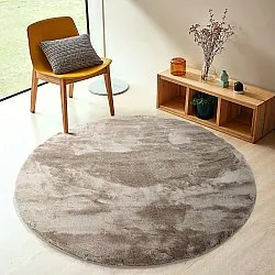 Alfombras redondeadas - Aranga Super Soft Fur (marrón)