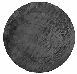 Alfombras redondeadas - Aranga Super Soft Fur (antracita)