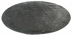 Alfombras redondeadas - Aranga Super Soft Fur (antracita)