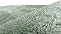 Alfombras redondeadas - Aranga Super Soft Fur (verde)