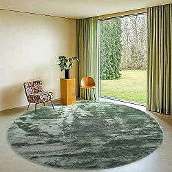 Alfombras redondeadas - Aranga Super Soft Fur (verde)